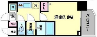 リッツ難波南Ⅱの物件間取画像